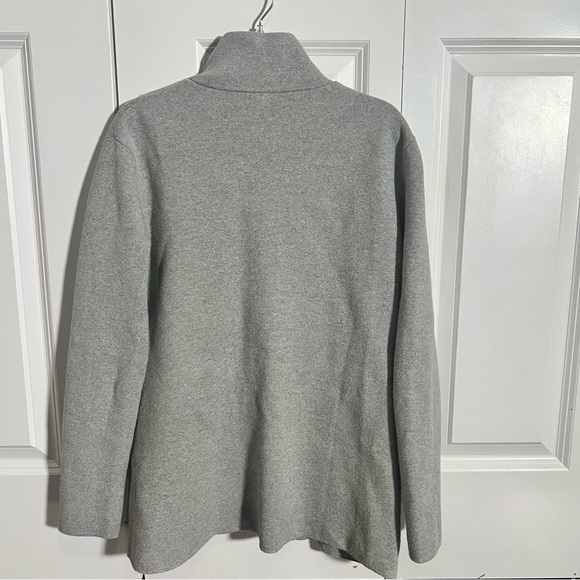 J. Crew Light Gray Knit Blazer - Picture 4 of 7